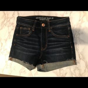 American Eagle High Rise Shortie Size 2